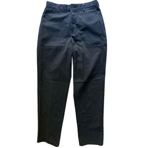 Cintas ComfortFLEX Mens 30x33 Black Work Pants Uniform Trousers 945-35